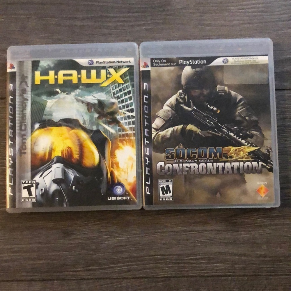 Tom Clancy's Hawx & SOCOM U.S NAVY SEALS Confrontation for Playstation 3